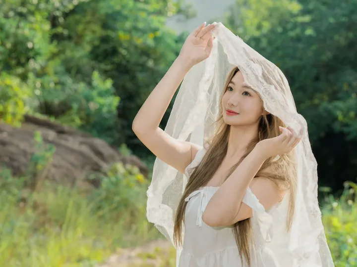 小清新美女