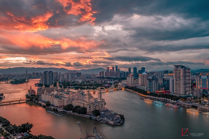 火烧中洲岛