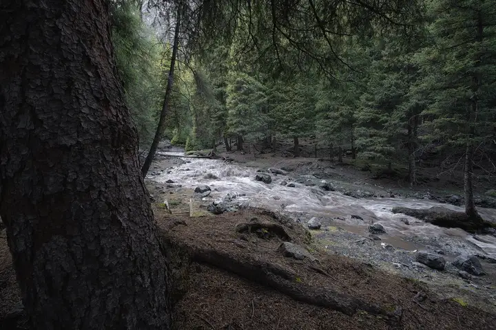 涨水：