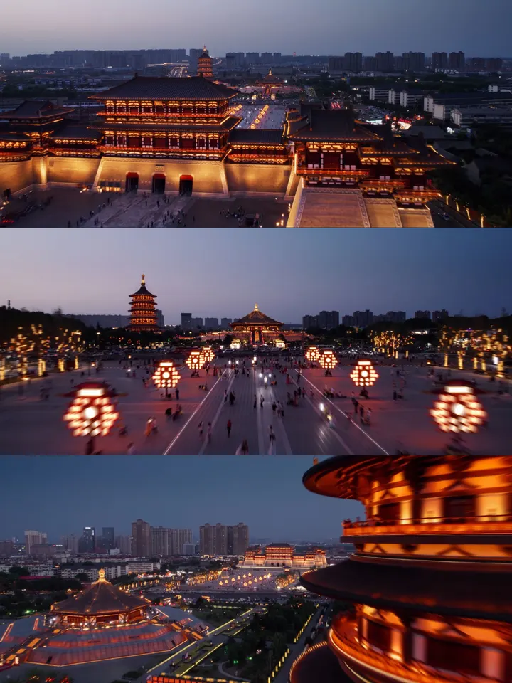 航拍丨梦回神都