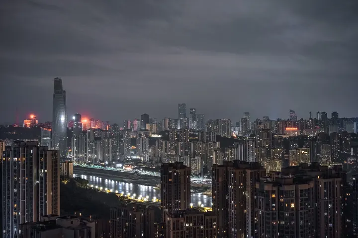 重庆地标建筑（陆海国际中心）