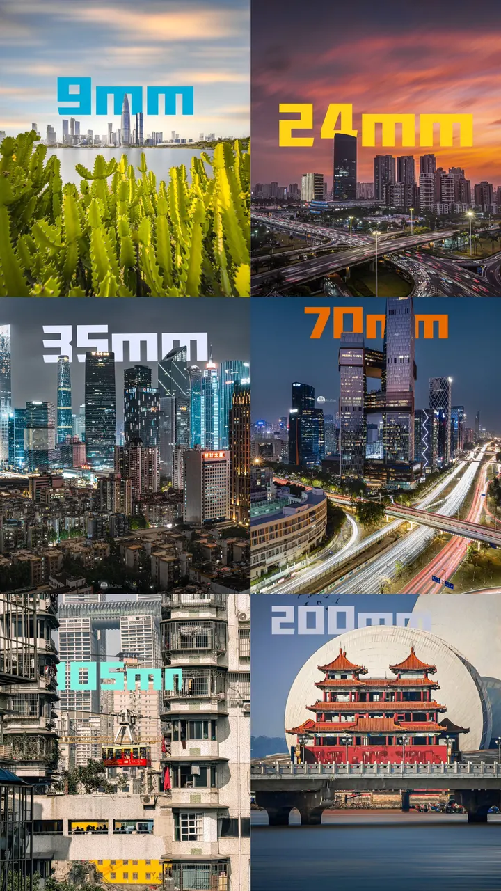 每个焦段都有属于自己的视角
