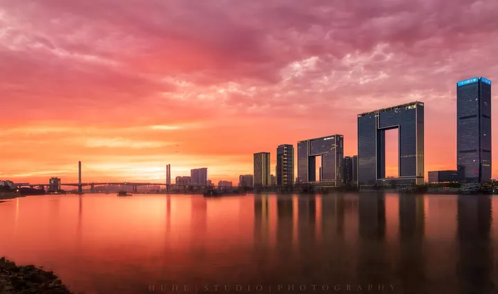广州晚霞