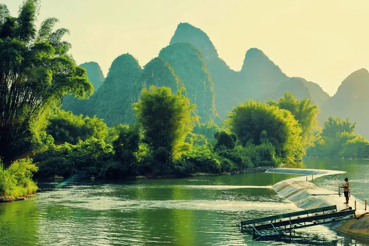 阳朔·遇龙河
