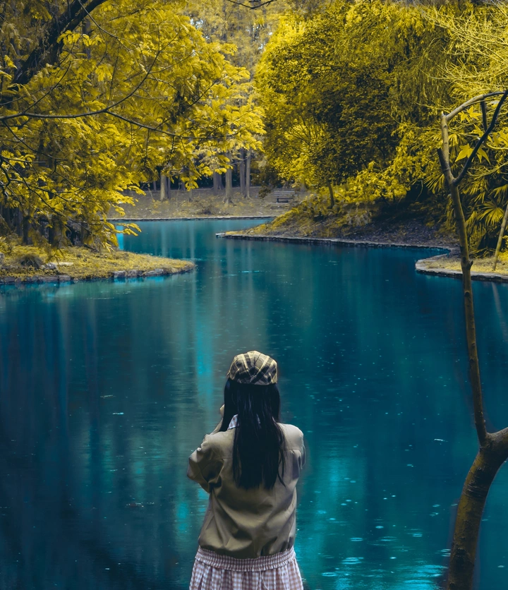 青黄相映