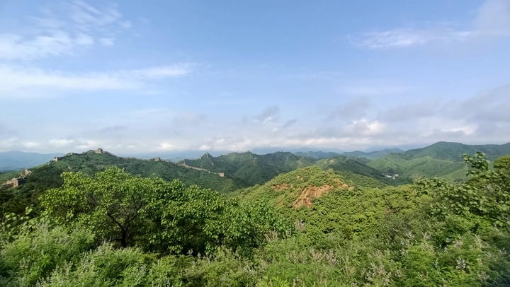 金山岭长城风光