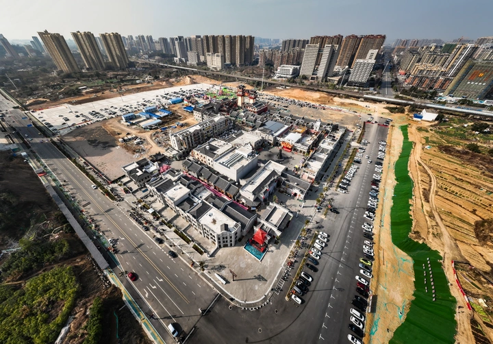 鄂州乔街全景