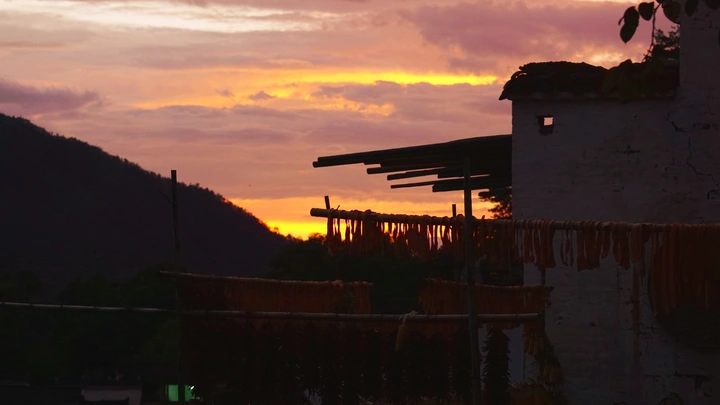 篁岭夕阳