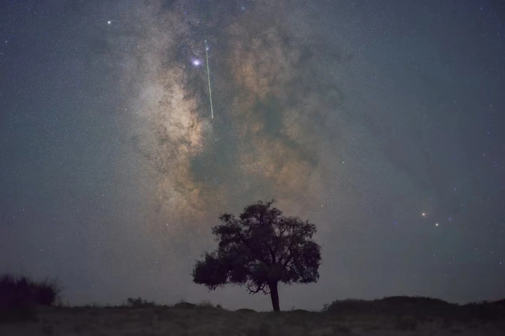 英仙座流星雨之夜