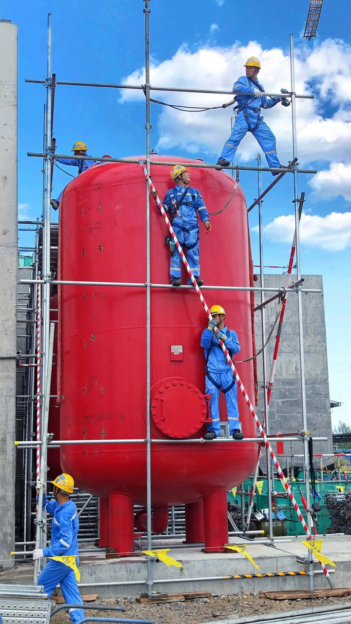 脚手架工人