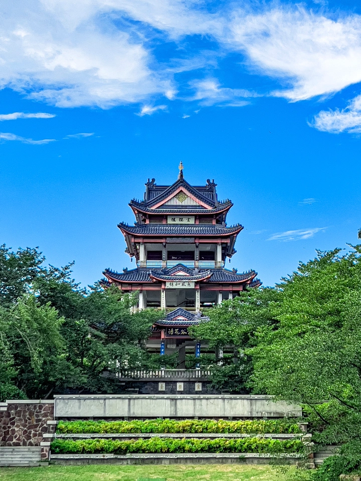 鼋头渚樱花谷赏樱楼