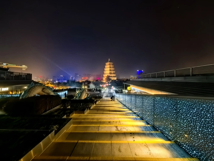 西安大唐不夜城夜景