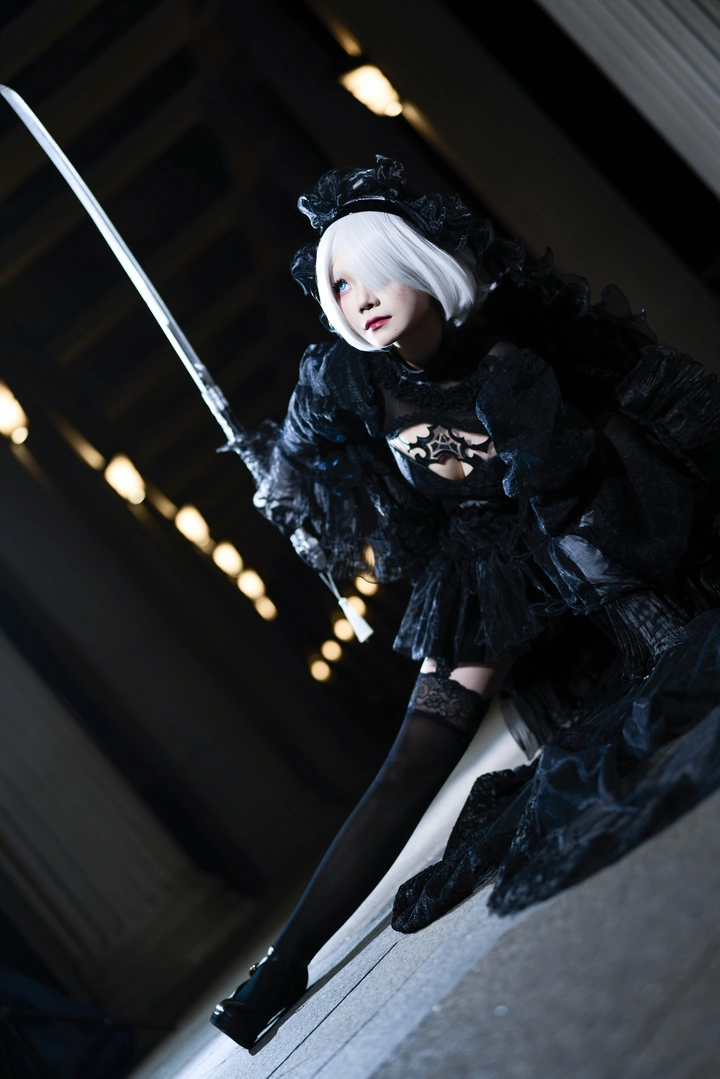 cos-尼尔·机械纪元2B花嫁小姐姐