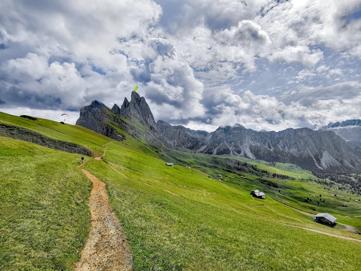 盛夏时节的Seceda
