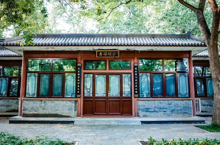 地坛黄昏