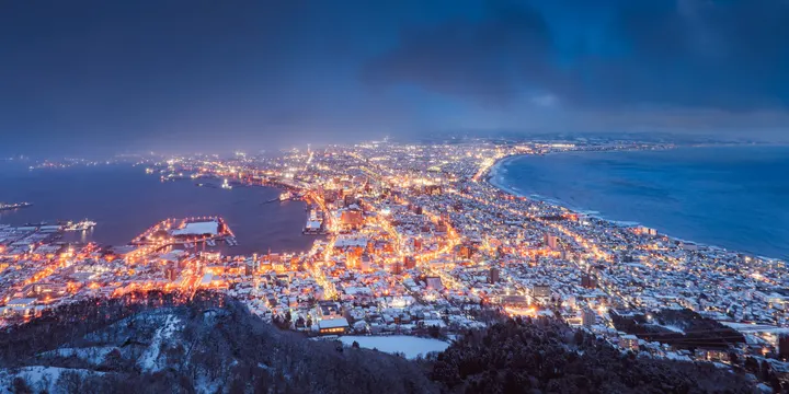 函馆山百万夜景