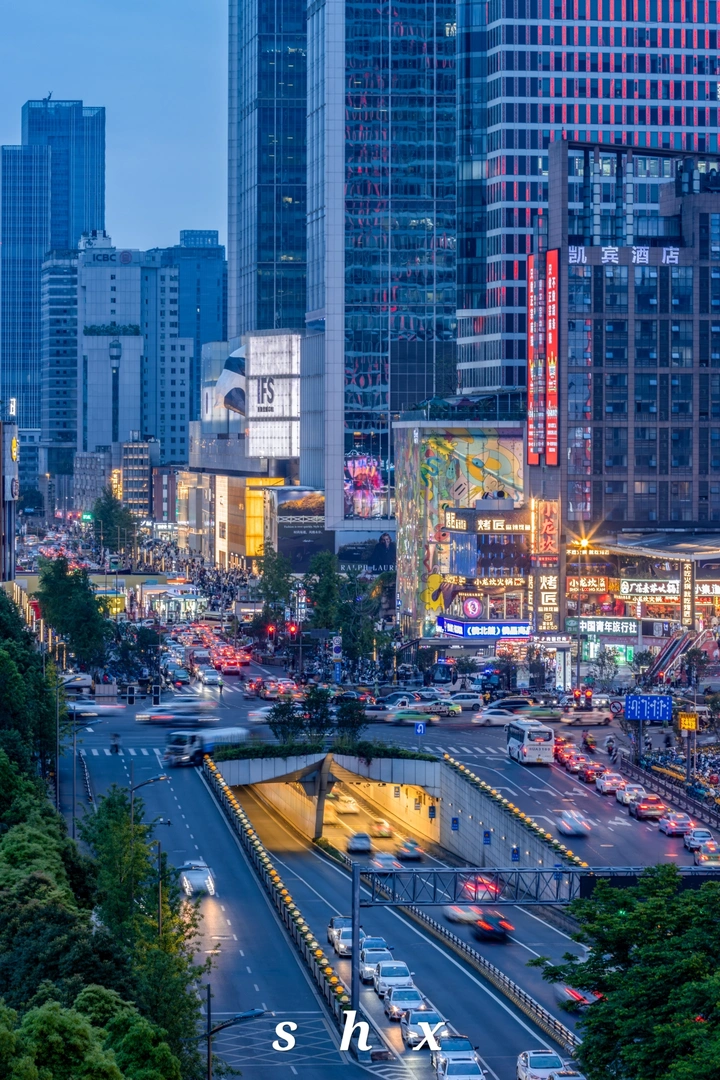 春熙路夜景