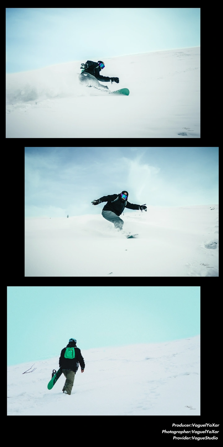 滑雪随拍