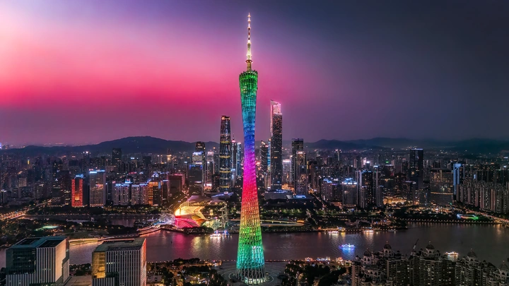 珠江新城夜景
