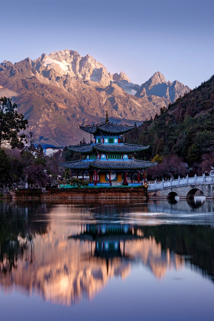 遇见云南——雪山