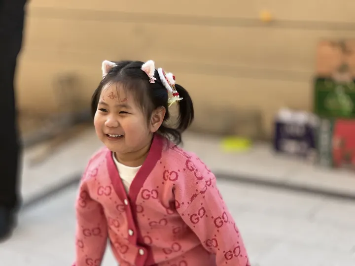 可爱小女孩