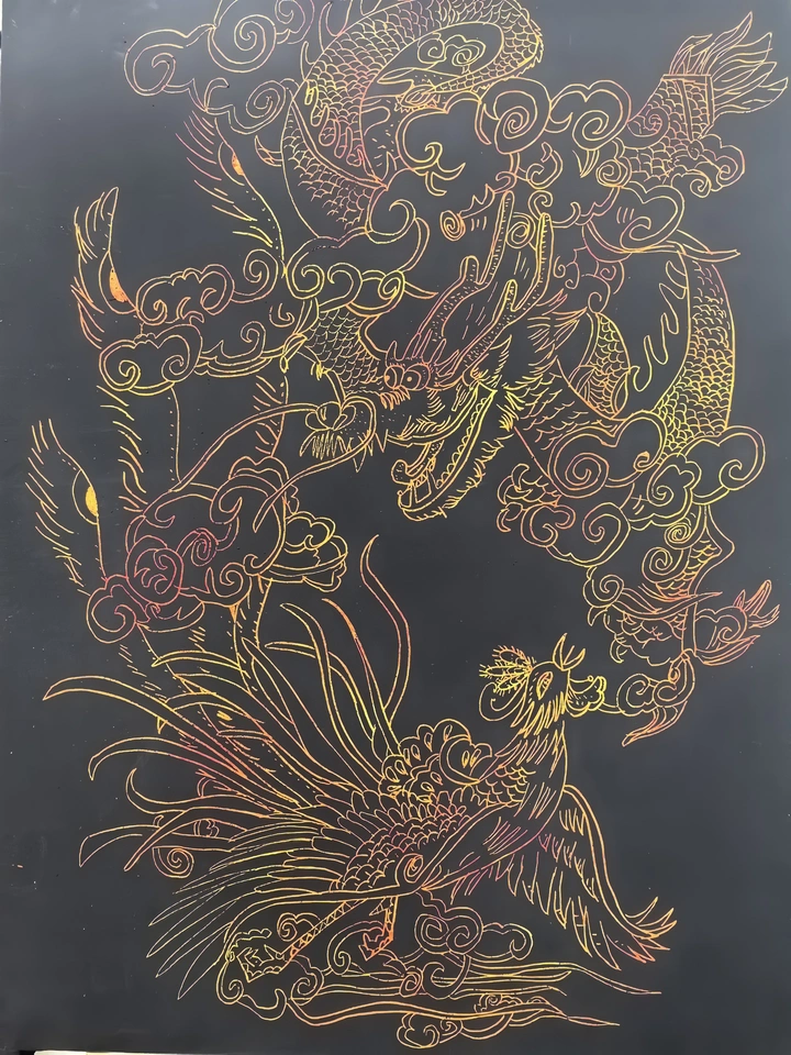 龙凤呈祥迎新年