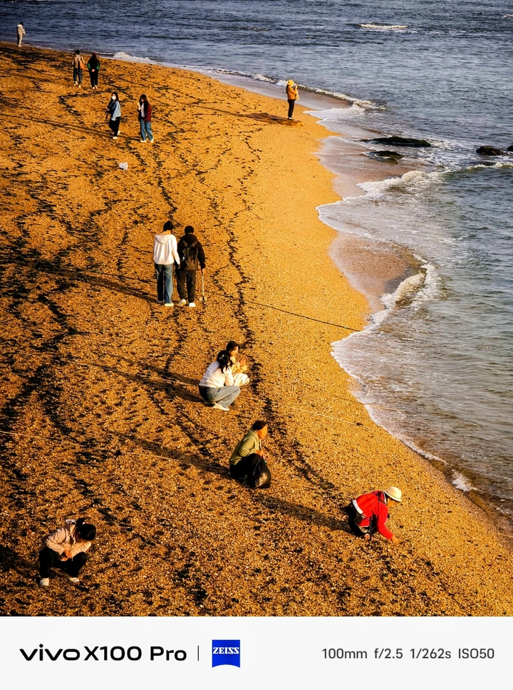 暖晖下的海滨时光