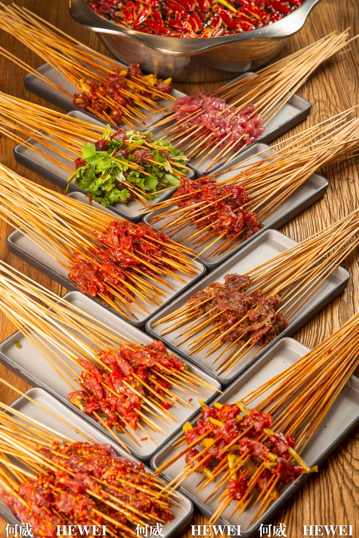 牛肉串串火锅