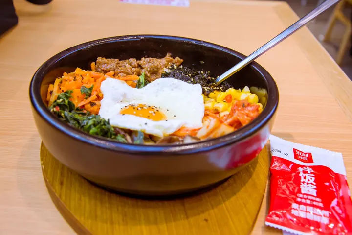 常熟万达广场朝鲜石锅拌饭
