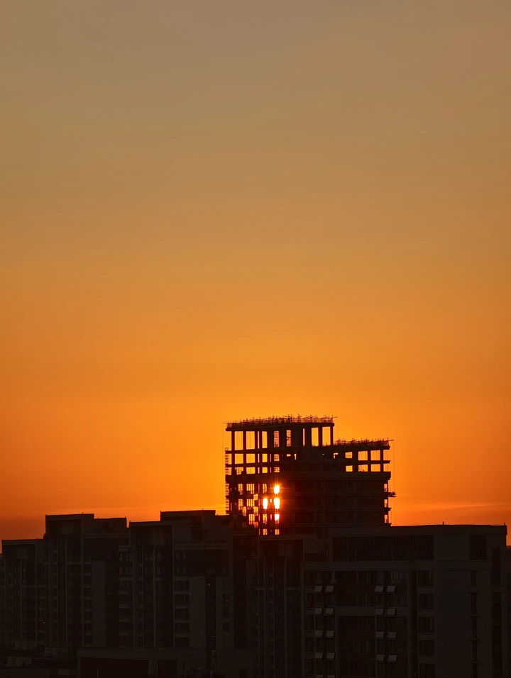 剪影|夕阳剪影