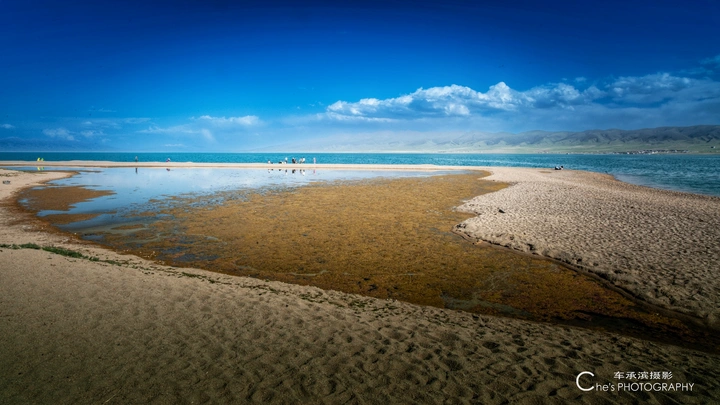 碧湖蓝天，沙滩漫步，尽享夏日时光-青海.青海湖