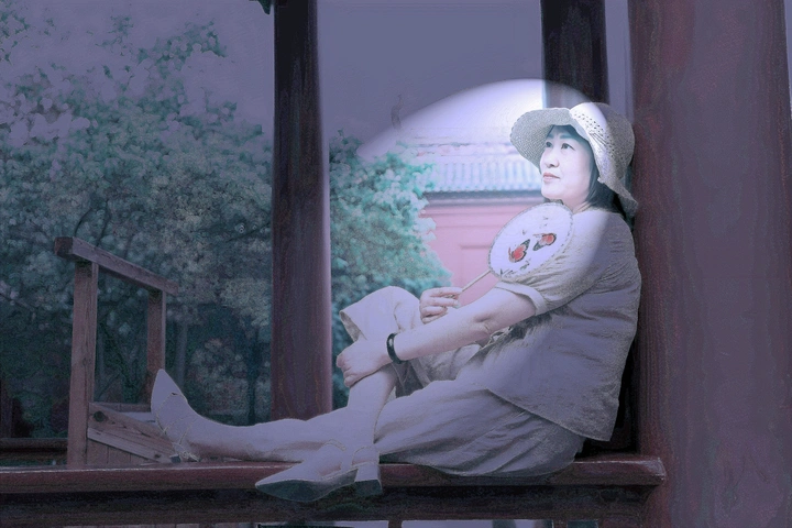 休闲的女人