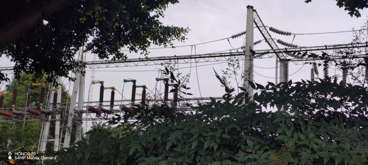 城市里的变电站