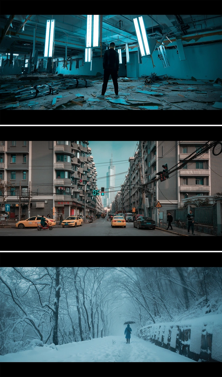 电影感的南京