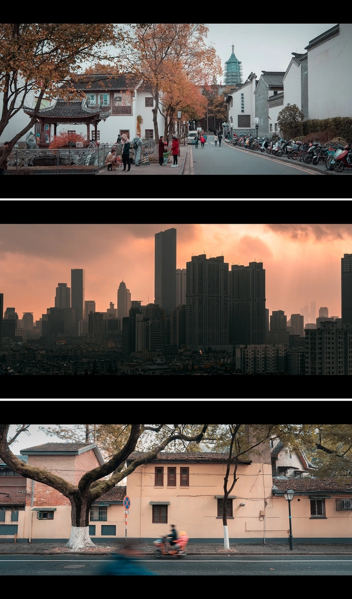 电影感的南京
