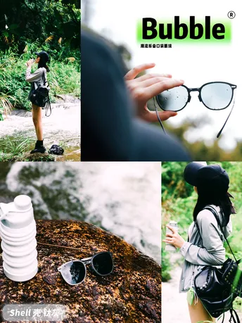 一组女士戴太阳镜的照片