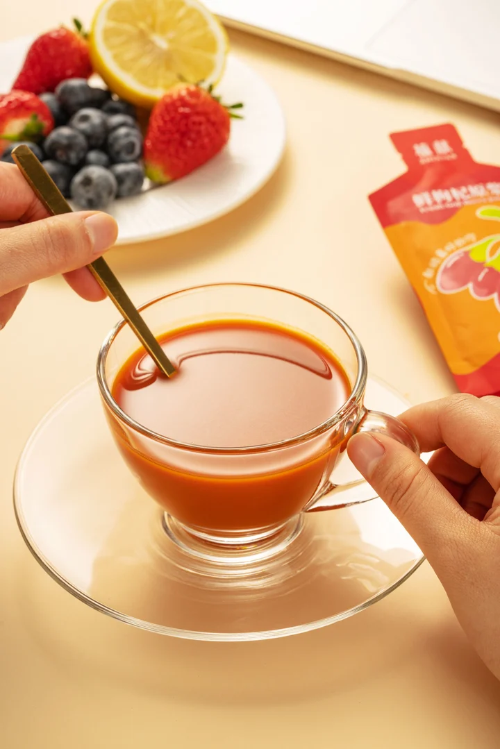 枸杞原浆｜食品拍摄