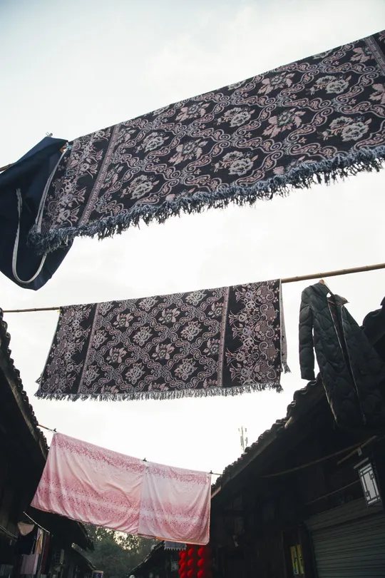 晾在外面的衣服