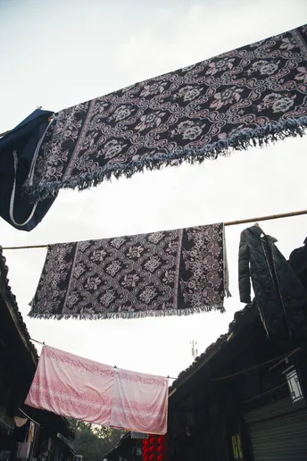 晾在外面的衣服