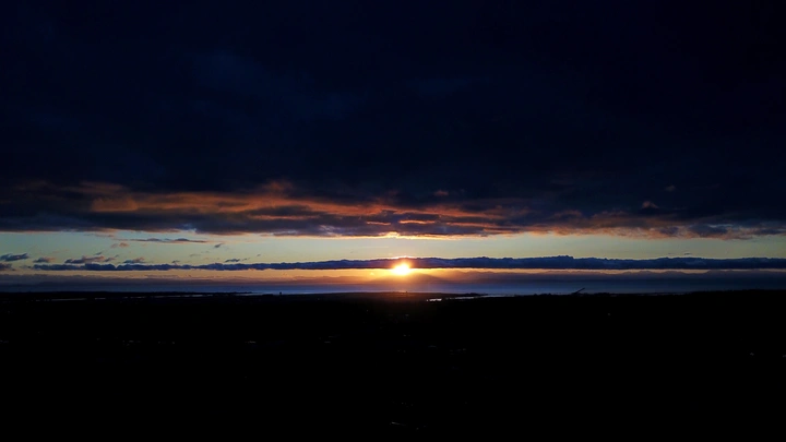 维多利亚的夕阳