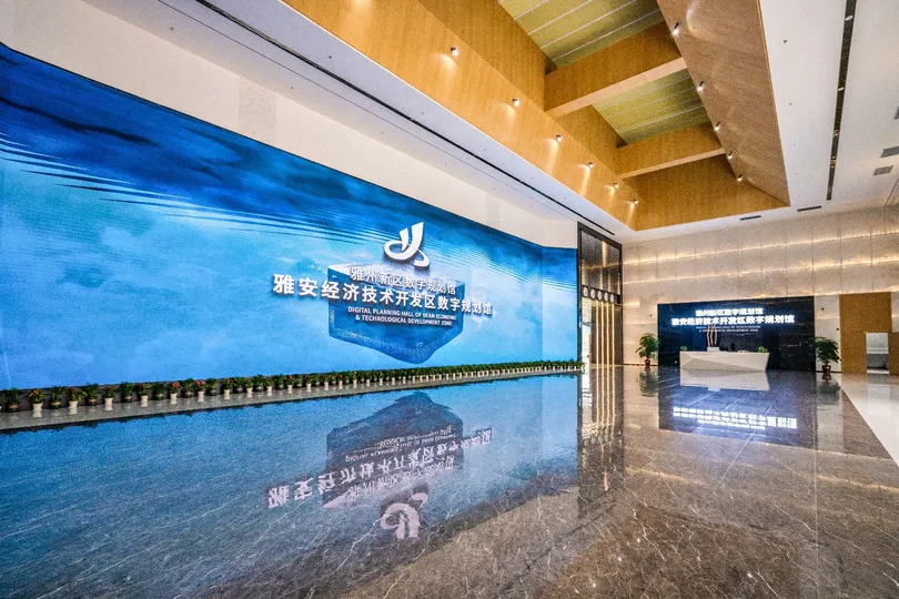 地面层的豪华大楼大堂