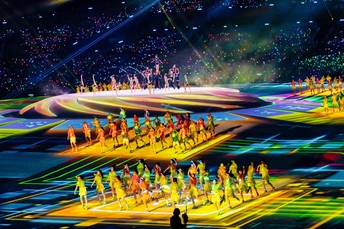 跳舞与灯光的艺术