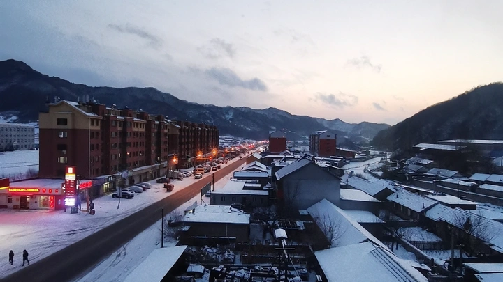 立春夕阳