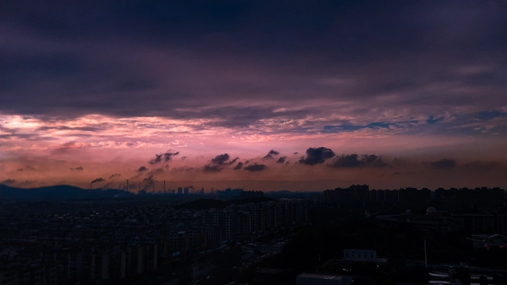 夕阳?