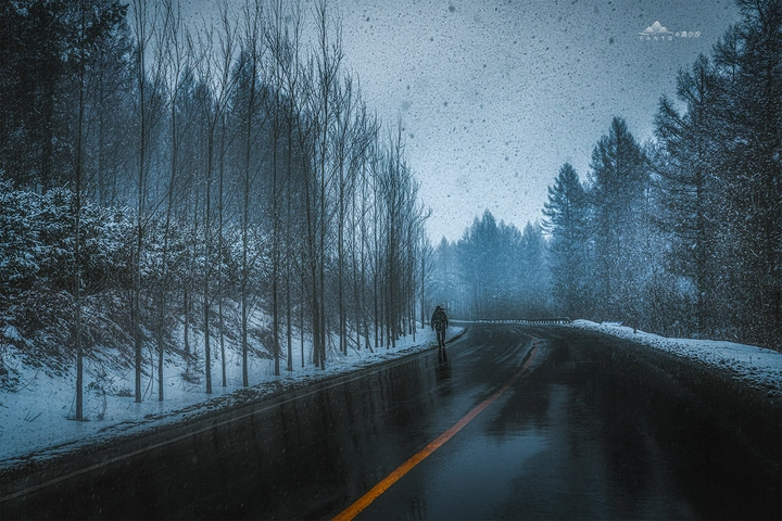 空山雪归