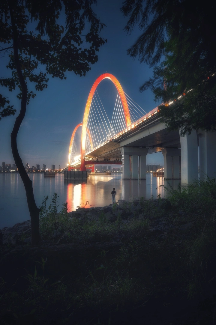 之江大桥夜景