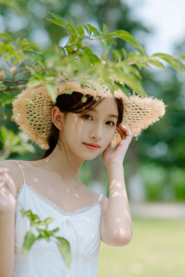 尼康夏日少女写真