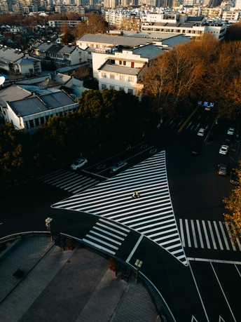 从高处看城市