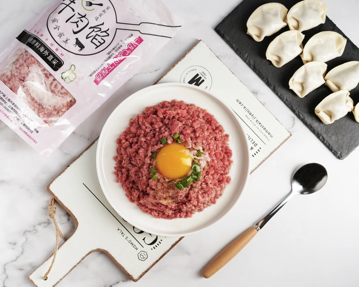 牛肉馅拍摄