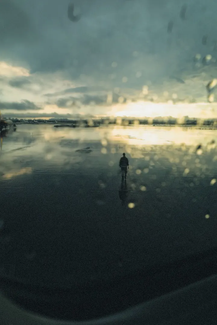 等雨停